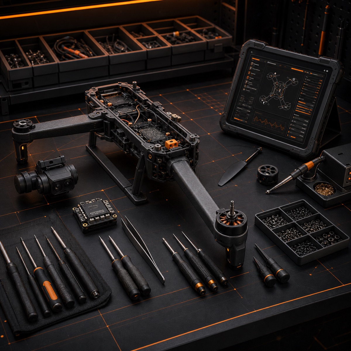 Unmanned systems maintenance and repair category